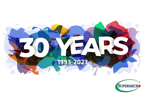Image: Supermicro celebrates 30 years of business